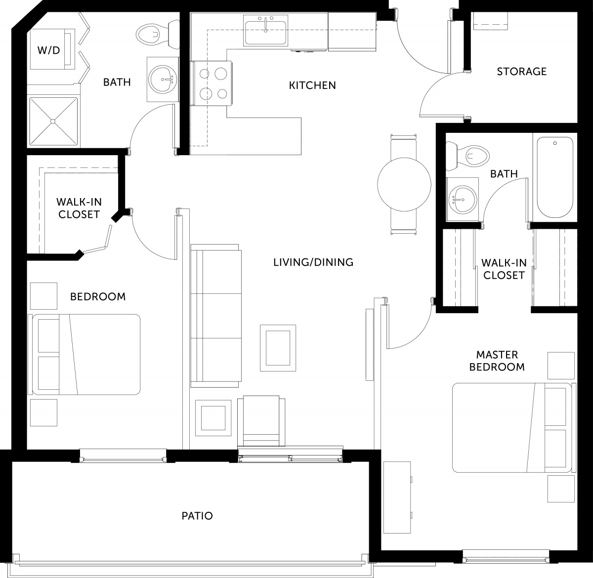Eagle Creek Village Residential Living Space